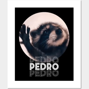 Pedro Racoon Popular Meme Dance Posters and Art